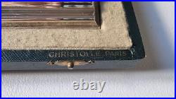 6 Porte Couteaux En Metal Argente Christofle Modèle Ondulation par Luc Lanel