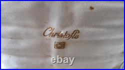 6 Porte Couteaux En Metal Argente Christofle Modèle Ondulation par Luc Lanel