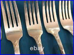 6 couverts à poisson CHRISTOFLE modèle RUBANS CLOCHETTES métal argenté Couteaux
