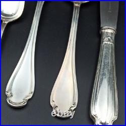 ALFENIDE- MÉNAGÈRE EN MÉTAL ARGENTÉ Modèle POMPADOUR Christofle 61 Pièces ALFENIDE- MÉNAGÈRE EN MÉTAL ARGENTÉ Modèle POMPADOUR Christofle 61 Pièces