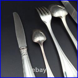 ALFENIDE- MÉNAGÈRE EN MÉTAL ARGENTÉ Modèle POMPADOUR Christofle 61 Pièces ALFENIDE- MÉNAGÈRE EN MÉTAL ARGENTÉ Modèle POMPADOUR Christofle 61 Pièces