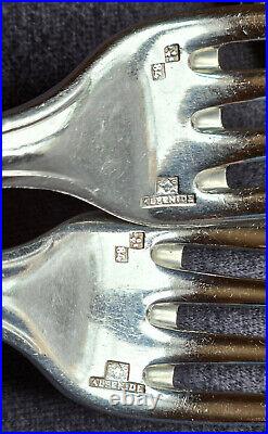 ALFENIDE production CHRISTOFLE 12 couverts métal argenté modèle Pompadour