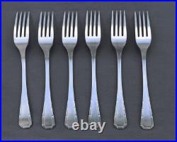 Alfénide/Christofle MODELE TOSCA 12 fourchettes de table métal argenté FORKS