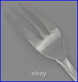 Alfénide, Christofle modèle Paris, 10 fourchettes à gâteaux, en métal argenté