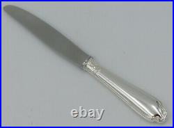 Alfénide/Christofle modèle Pompadour, 12 couteaux de table, métal argenté
