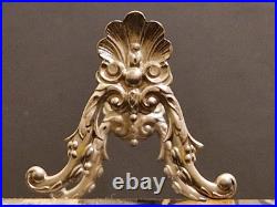 Alfénide lot de 12 porte-couteaux modèle coquille TBE métal argenté