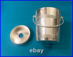 BRILLANT seau a glace CHRISTOFLE modèle BIARRITZ métal argenté glaçon table