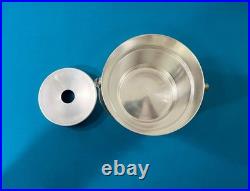 BRILLANT seau a glace CHRISTOFLE modèle BIARRITZ métal argenté glaçon table