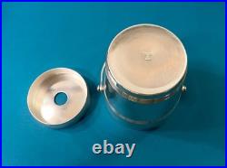 BRILLANT seau a glace CHRISTOFLE modèle BIARRITZ métal argenté glaçon table