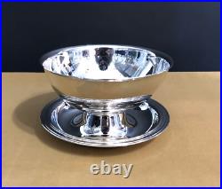 BRILLANTE saucière CHRISTOFLE modèle ALBI métal argenté Sauce Table Coupe