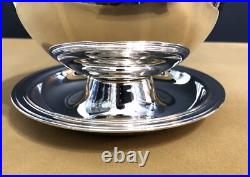 BRILLANTE saucière CHRISTOFLE modèle ALBI métal argenté Sauce Table Coupe
