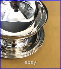 BRILLANTE saucière CHRISTOFLE modèle ALBI métal argenté Sauce Table Coupe