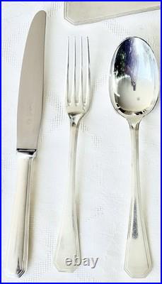 Belle Menagere En Metal Argente Christofle Modele América 105 Pieces Belle Menagere En Metal Argente Christofle Modele América 105 Pieces