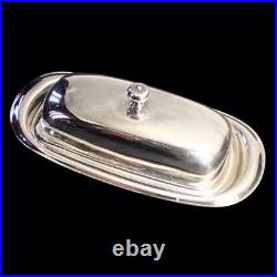 Beurrier Christofle Albi grand modèle métal argenté Proche neuf