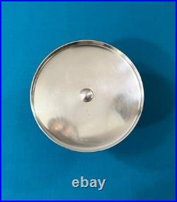 Bougeoir CHRISTOFLE modèle TALISMAN SIENNE métal argenté chandelier 7 cm