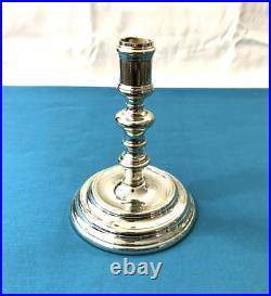 Bougeoir / flambeau CHRISTOFLE modèle ALBI métal argenté 16 cm Table Bougie Déco