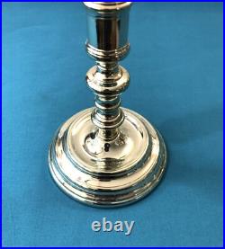 Bougeoir / flambeau CHRISTOFLE modèle ALBI métal argenté 16 cm Table Bougie Déco