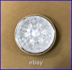 Boule pique fleurs CHRISTOFLE modèle ANEMONE métal argenté Centre de table N°1