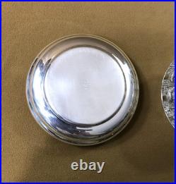 Boule pique fleurs CHRISTOFLE modèle ANEMONE métal argenté Centre de table N°1