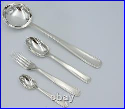 Boulenger Art Déco modèle Suzy, ménagère 37 pièces excellent état, métal argenté Boulenger Art Déco modèle Suzy, ménagère 37 pièces excellent état, métal argenté