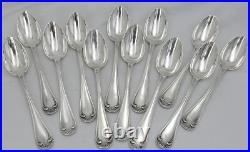 Boulenger modèle Louis XV Rocaille, ménagère de 39 pièces en métal argenté