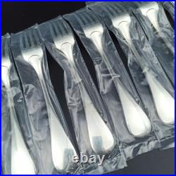 CHRISTOFLE 10 FOURCHETTES DE TABLE MÉTAL ARGENTÉ Modèle FIDELIO BAGUETTE Neufs