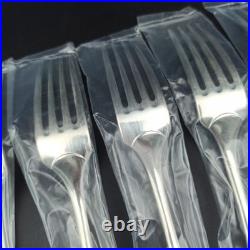 CHRISTOFLE 10 FOURCHETTES DE TABLE MÉTAL ARGENTÉ Modèle FIDELIO BAGUETTE Neufs