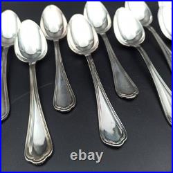 CHRISTOFLE 12 CUILLÈRES DE TABLE EN MÉTAL ARGENTÉ Modèle SPATOURS