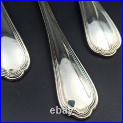 CHRISTOFLE 12 CUILLÈRES DE TABLE EN MÉTAL ARGENTÉ Modèle SPATOURS