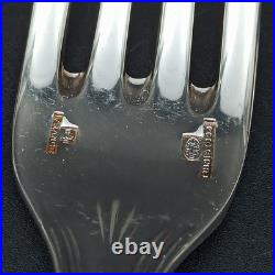 CHRISTOFLE 12 FOURCHETTES DE TABLE EN MÉTAL ARGENTÉ Modèle SPATOURS