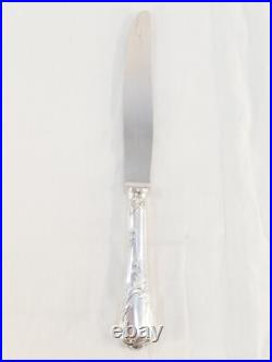 CHRISTOFLE 12 Grands couteaux en metal argenté modele MARLY lame inox CHRISTOFLE 12 Grands couteaux en metal argenté modele MARLY lame inox