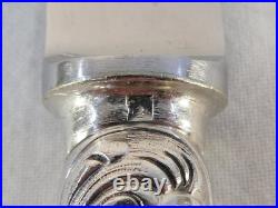CHRISTOFLE 12 Grands couteaux en metal argenté modele MARLY lame inox CHRISTOFLE 12 Grands couteaux en metal argenté modele MARLY lame inox