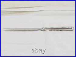 CHRISTOFLE 12 Grands couteaux en metal argenté modele MARLY lame inox CHRISTOFLE 12 Grands couteaux en metal argenté modele MARLY lame inox