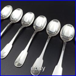 CHRISTOFLE 12 PETITES CUILLÈRES EN MÉTAL ARGENTÉ Modèle CLUNY
