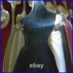 CHRISTOFLE 12 cuillères à café en métal argenté modèle Pompadour