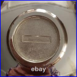 CHRISTOFLE 2 Coupelles MODÈLE LIBELLULE Métal Argenté -TBE