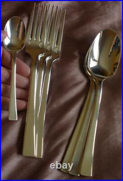 CHRISTOFLE 3 couverts de ménagère + cuillère café métal argenté modèle CONCORDE