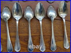 CHRISTOFLE ANCIENNE MENAGERE 37 PCS metal argenté MODELE SPATOURS