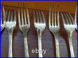 CHRISTOFLE ANCIENNE MENAGERE 37 PCS metal argenté MODELE SPATOURS