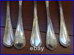CHRISTOFLE ANCIENNE MENAGERE 37 PCS metal argenté MODELE SPATOURS