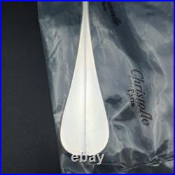 CHRISTOFLE CUILLÈRE À SAUCE EN MÉTAL ARGENTÉ Modèle FIDELIO BAGUETTE Neuve