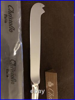 CHRISTOFLE couteau à fromage -modèle GALEA -métal argenté BLISTER BOÎTE