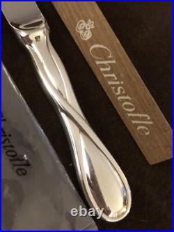 CHRISTOFLE couteau à fromage -modèle GALEA -métal argenté BLISTER BOÎTE