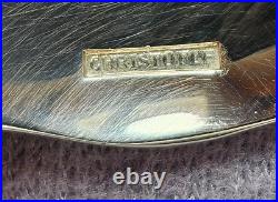 CHRISTOFLE modèle MARLY Cuvette puzzle de 12 cuillères à glace en métal argenté