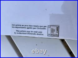 COUPE CHRISTOFLE MODELE VIBRATION EN METAL ARGENTÉ diametre 14,5 cm scellé