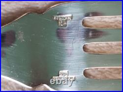 COUVERTS à POISSON métal argenté CHRISTOFLE modèle ARCANTIA vendome coquille