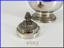 Cafetière Christofle modèle Malmaison en métal argenté