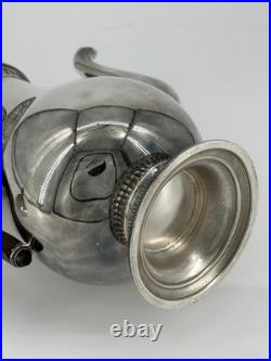 Cafetière Christofle modèle Malmaison en métal argenté