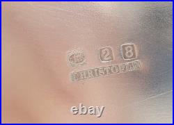 Cafetiere Sucrier Christofle Rare Modele Liberia 1927 Metal Argente Art Deco