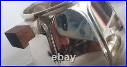 Cafetiere Sucrier Christofle Rare Modele Liberia 1927 Metal Argente Art Deco